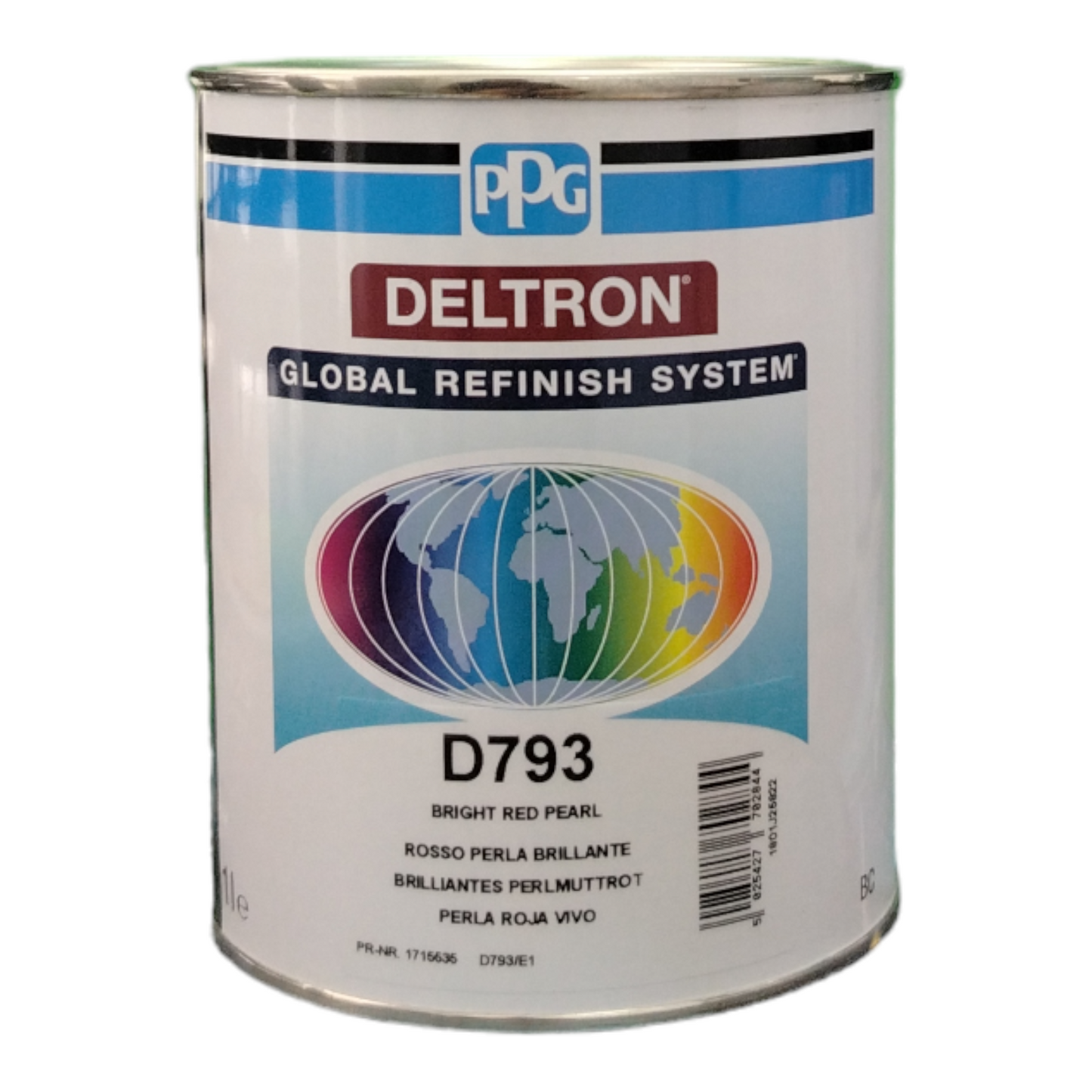 PPG D793 Deltron base opaca -Rosso Perla Brillante LT 1