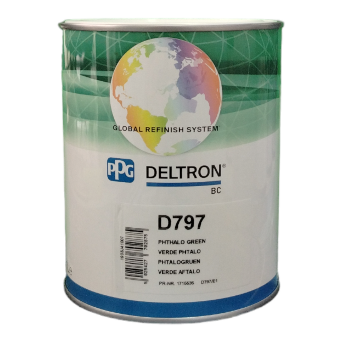 PPG D797 Deltron base opaca -Verde Phtalo LT 1