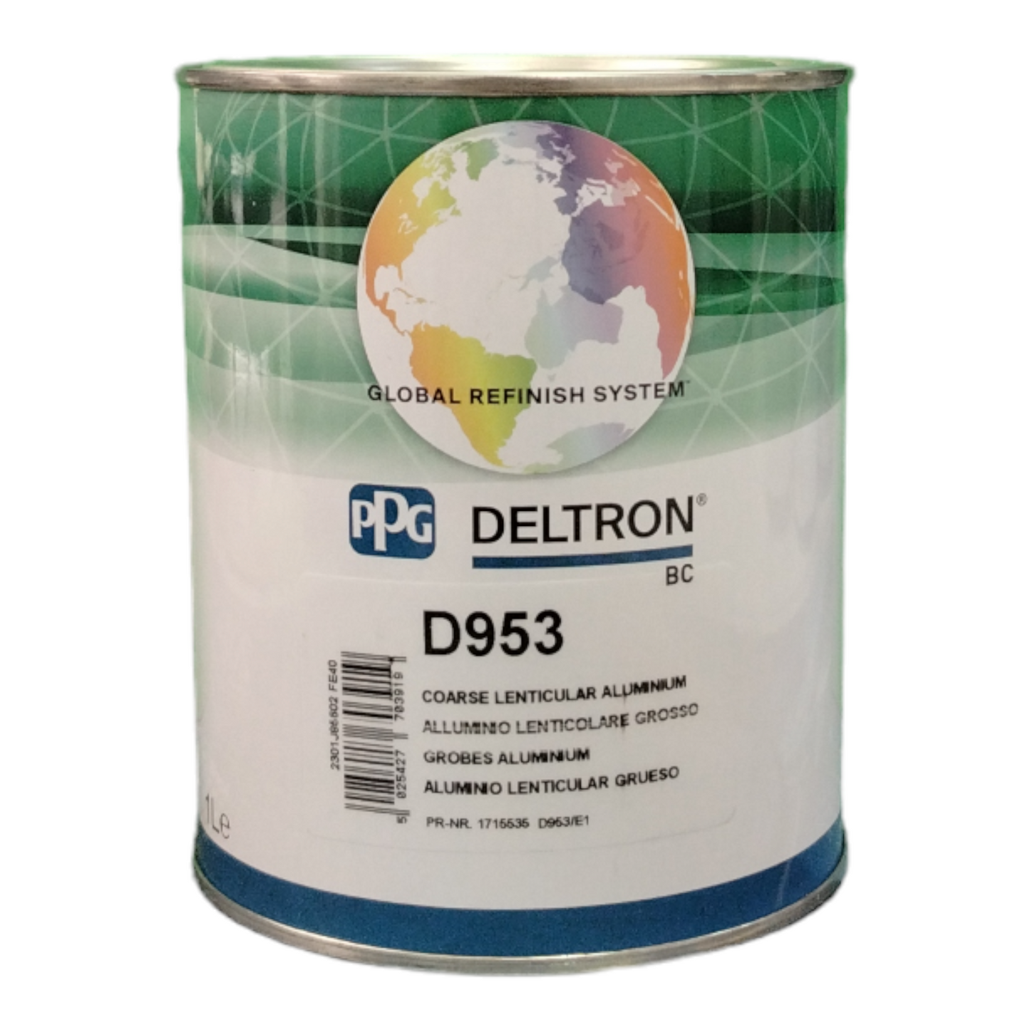 PPG D953 Deltron base opaca Alluminio Lenticolare Grosso