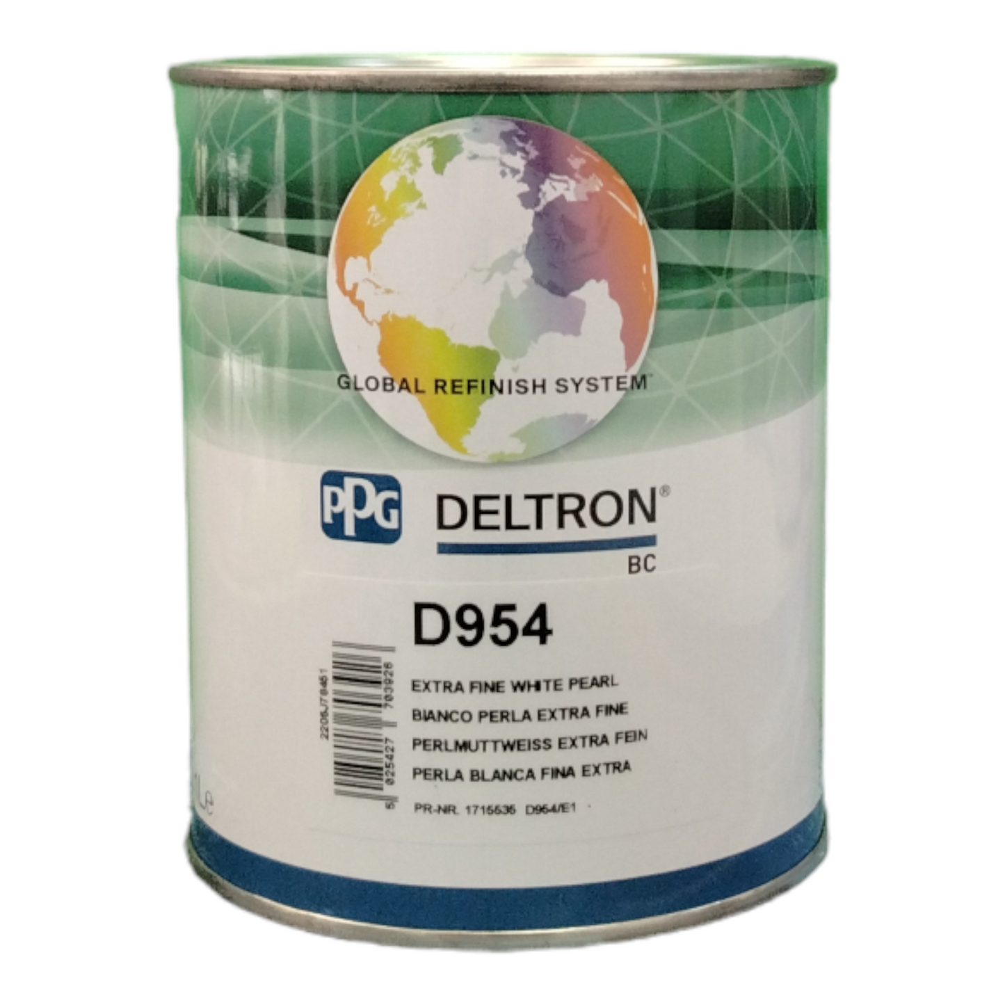 PPG D954 Deltron base opaca Bianco Perla Extra Fine