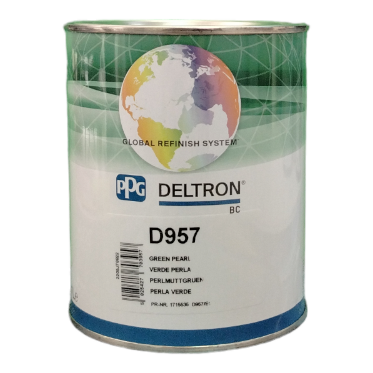 PPG D957 Deltron base opaca Verde Perla