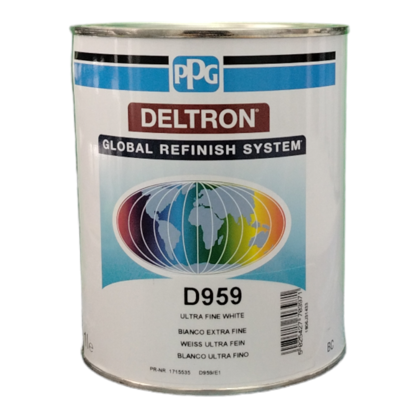 PPG D959 Deltron base opaca Bianco Extra Fine