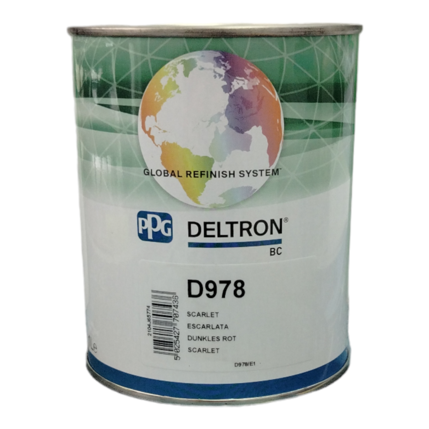 PPG D978 Deltron base opaca Rosso Scarlatto