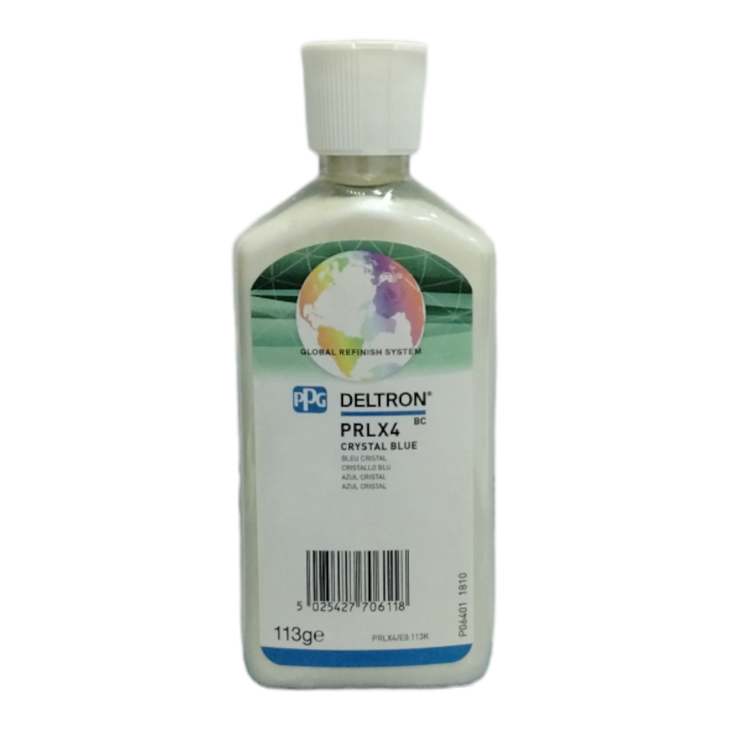 PPG PRLX4 Deltron base opaca Cristallo Blu