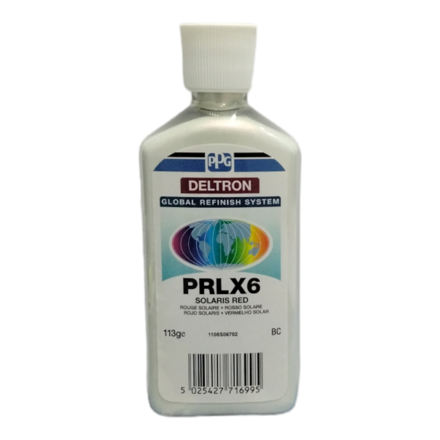 PPG PRLX6 Deltron base opaca Solaris Red