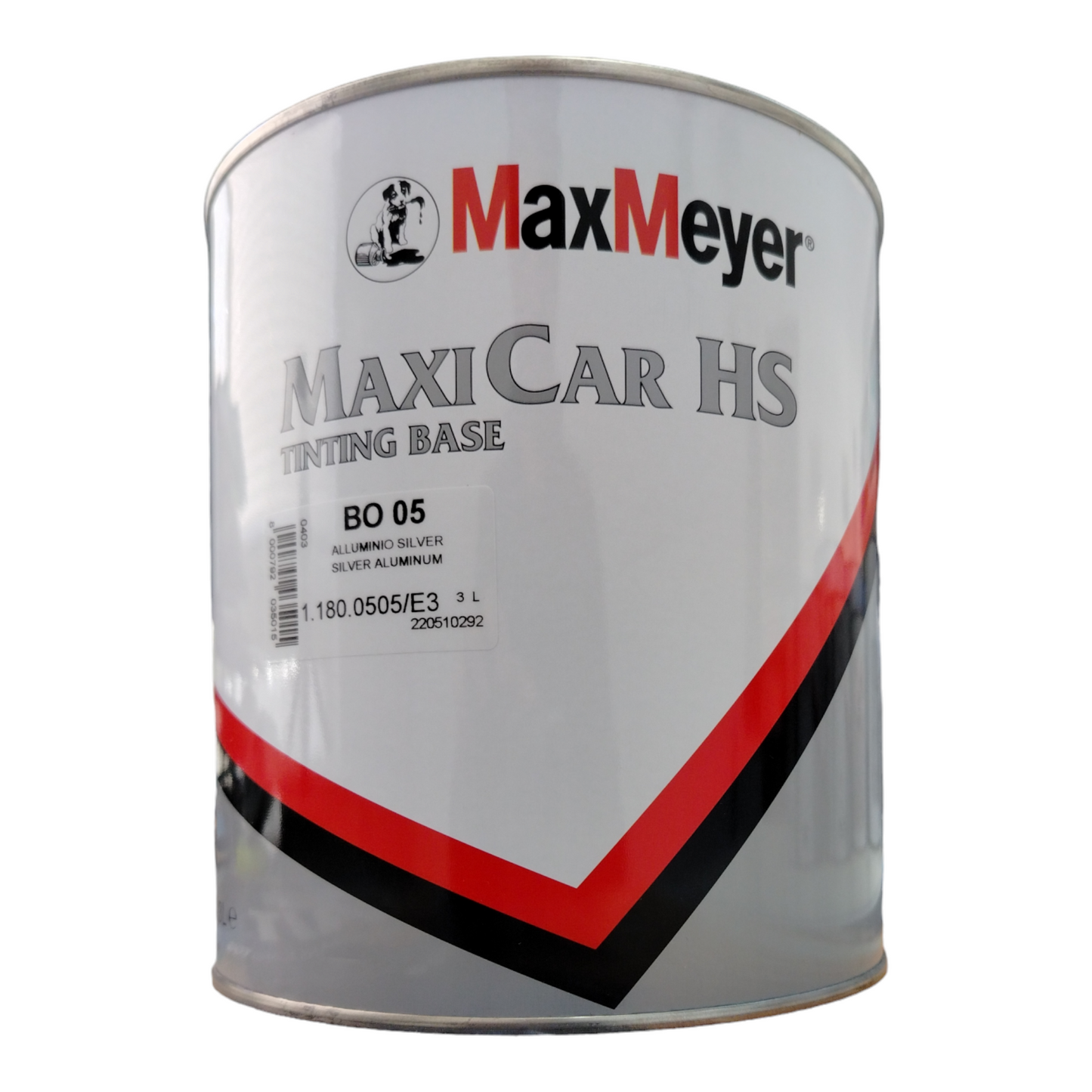 Maxicar Hs Bo 05 Alluminio Silver Da Lt 3
