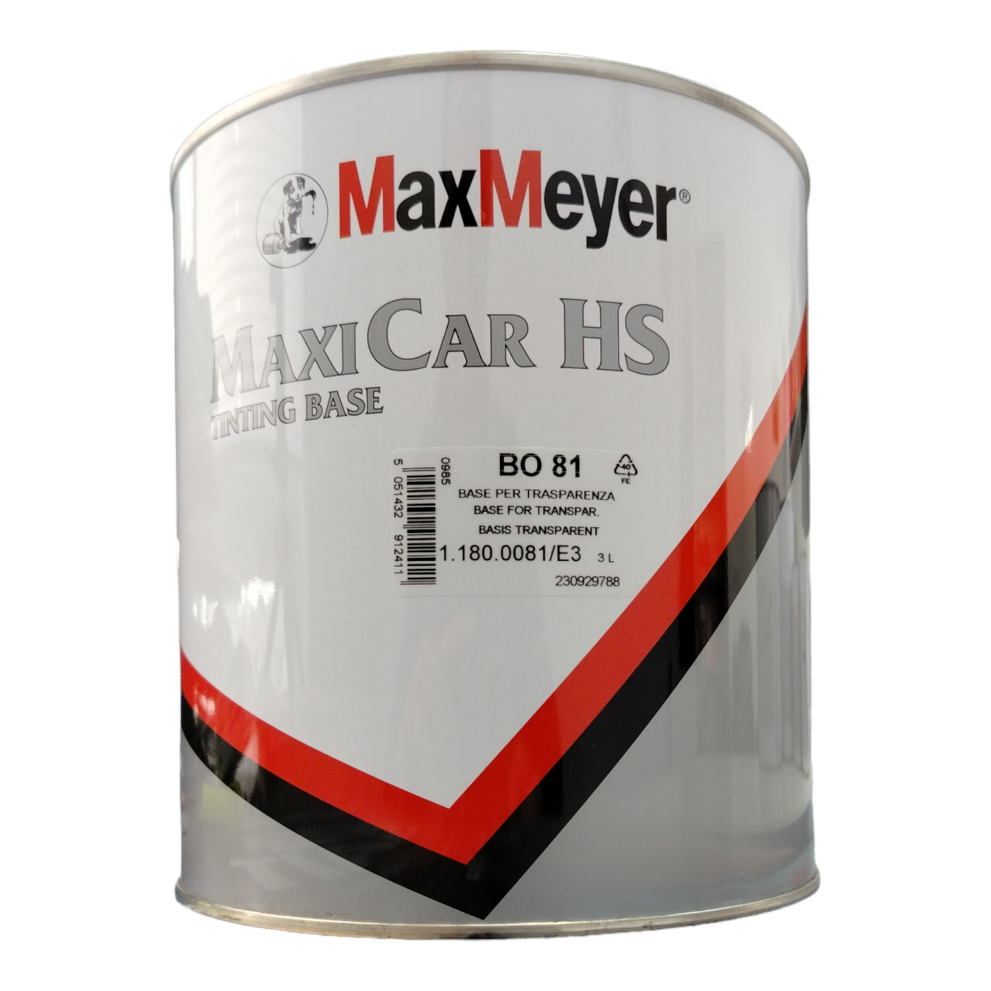 Maxicar Hs Bo 81 Base Per Trasparenza Da Lt 3