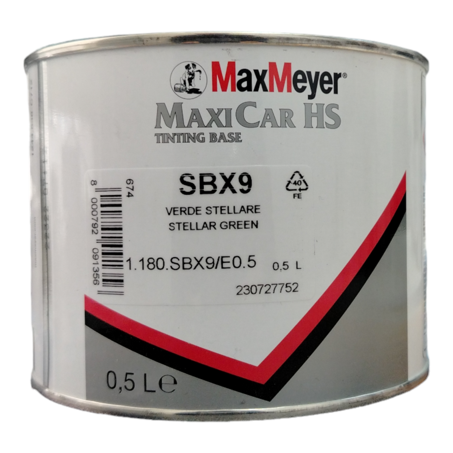 Maxicar Hs Base Xirallic Sbx9 Verde Stellare Da Lt 0,5