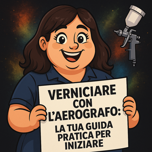 Verniciare con l'Aerografo: La Tua Guida Pratica per Iniziare