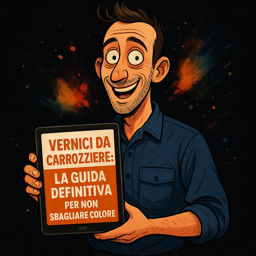 Vernici da Carrozziere: La Guida Definitiva per Non Sbagliare Colore