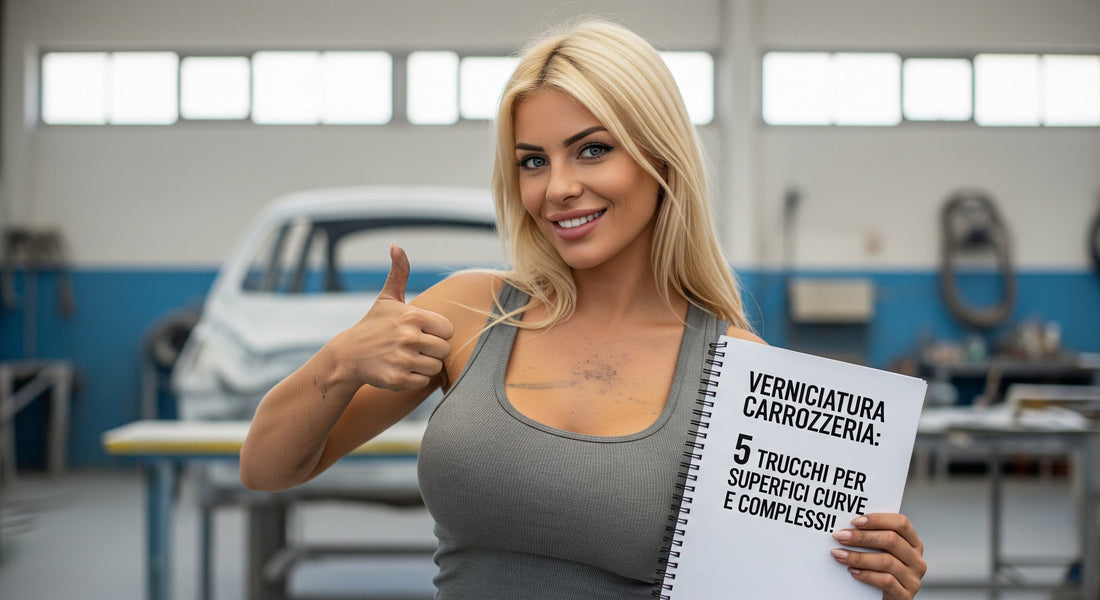 Verniciatura Carrozzeria: 5 Trucchi per Superfici Curve e Complesse