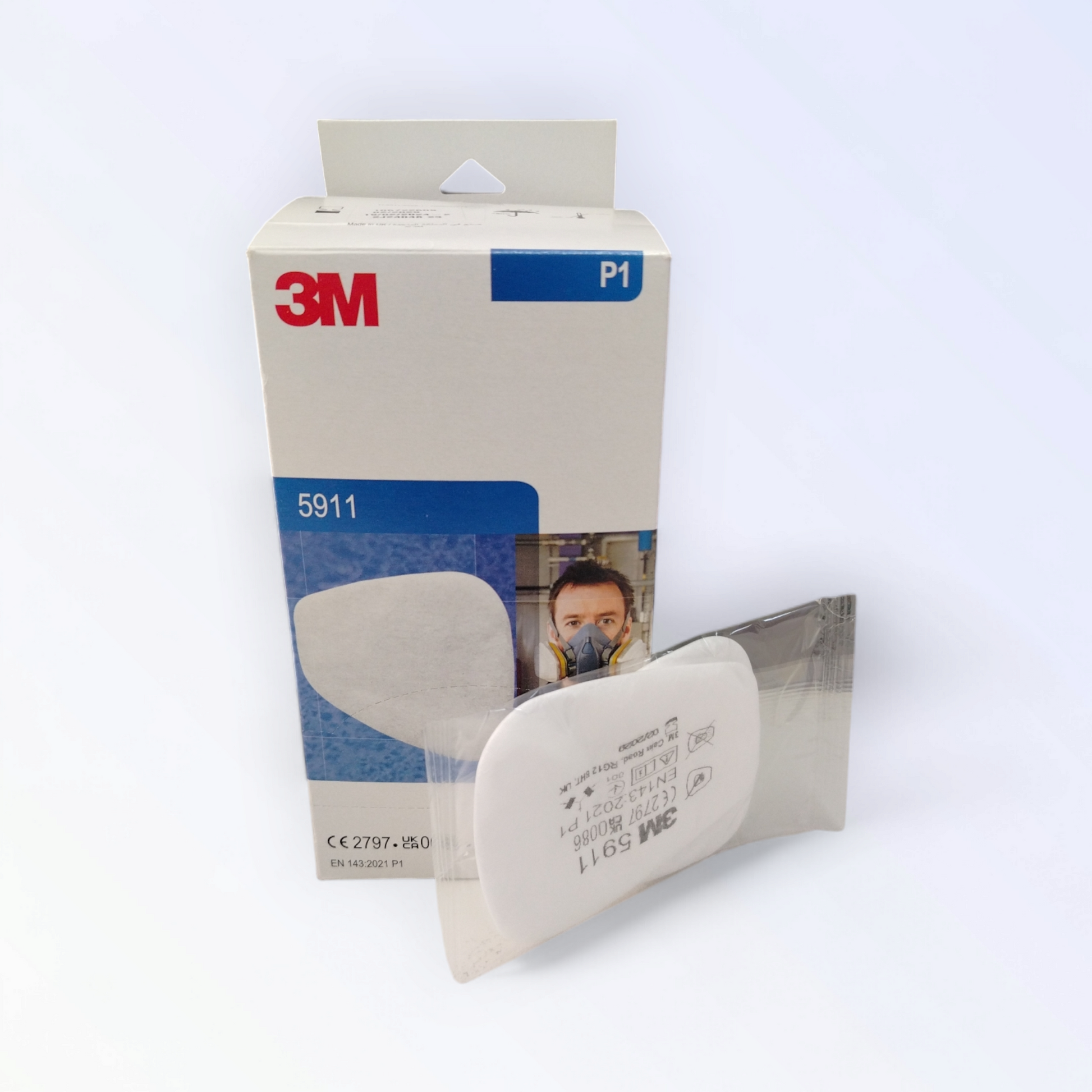 3m Prefiltro Di Ricambio P1/Polveri