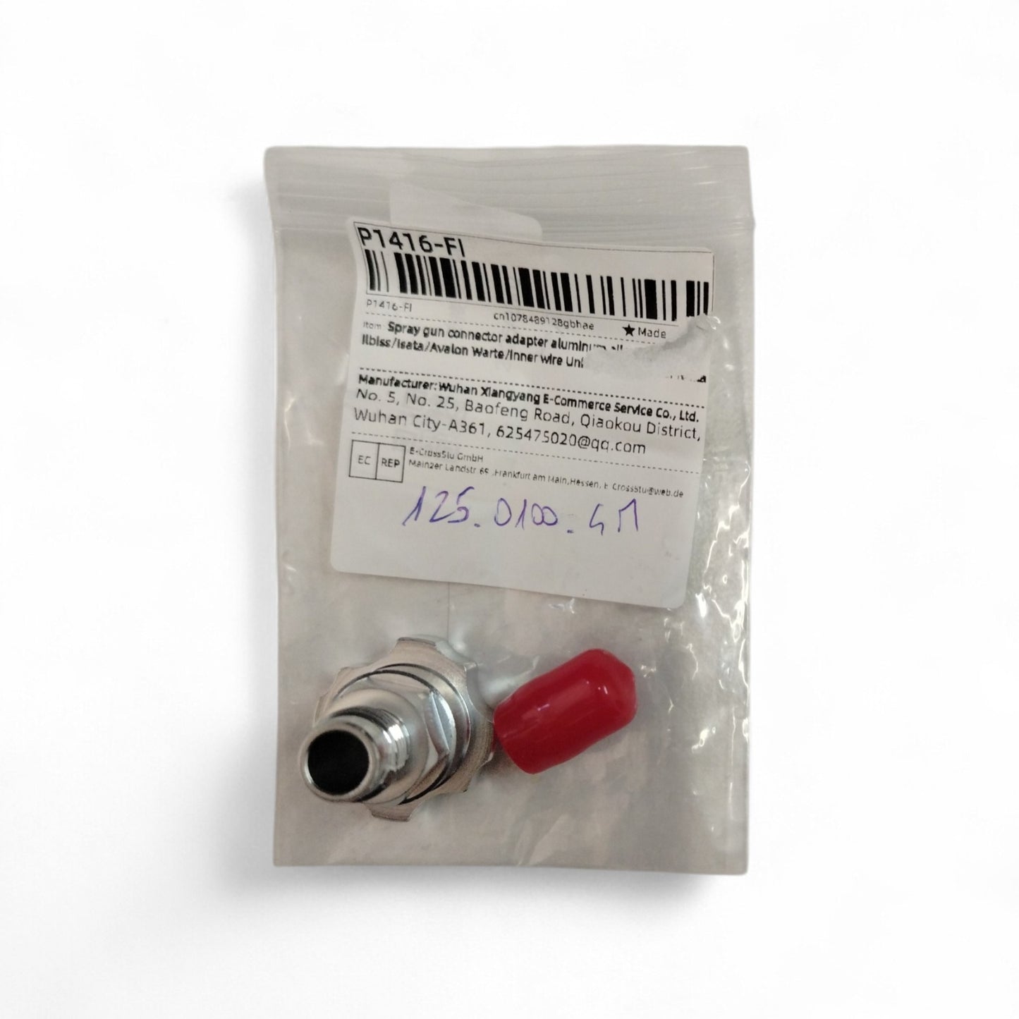 ADATTATORE EPS™ IN METALLO PER PISTOLE A SPRUZZO IWATA, AIR GUNSA