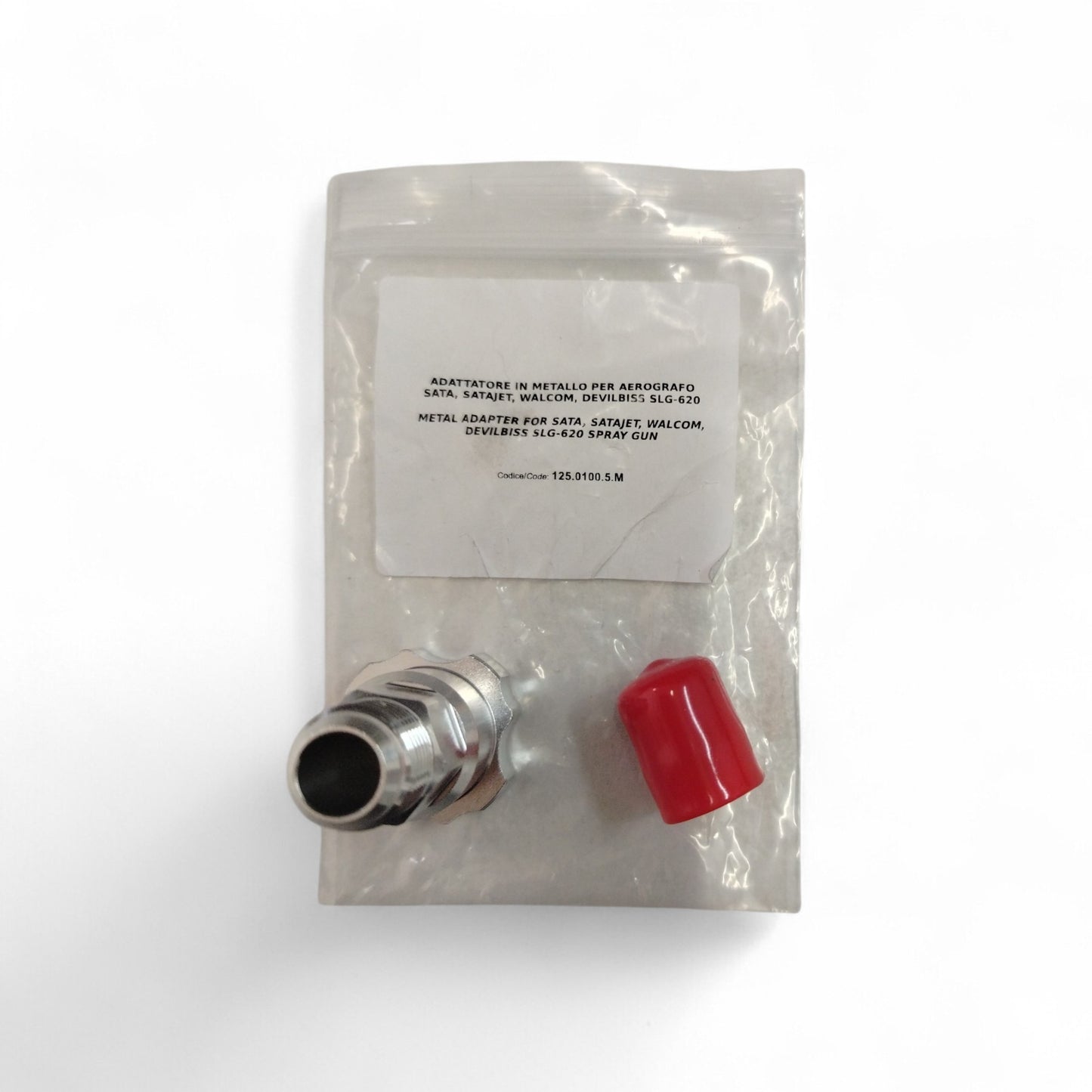 ADATTATORE EPS™ IN METALLO PER PISTOLE A SPRUZZO SATA, SATAJET,WALCOM, DEVILBISS SLG-620