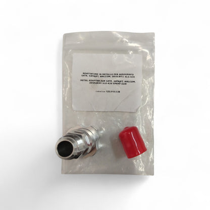 ADATTATORE EPS™ IN METALLO PER PISTOLE A SPRUZZO SATA, SATAJET,WALCOM, DEVILBISS SLG-620