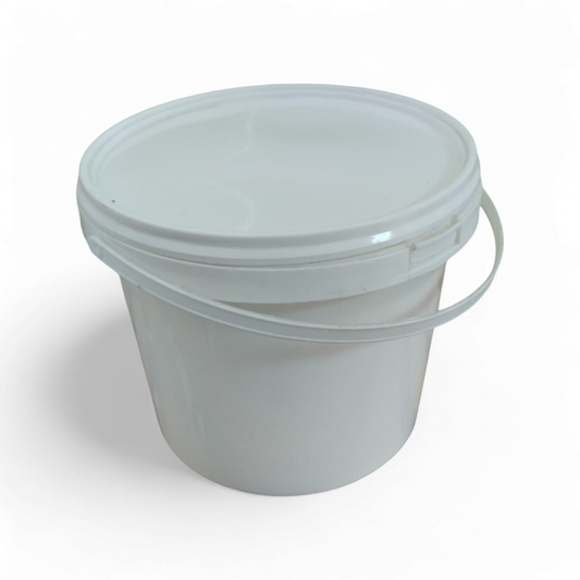 Barattolo + Tappo Bianco In Plastica Da Lt 2