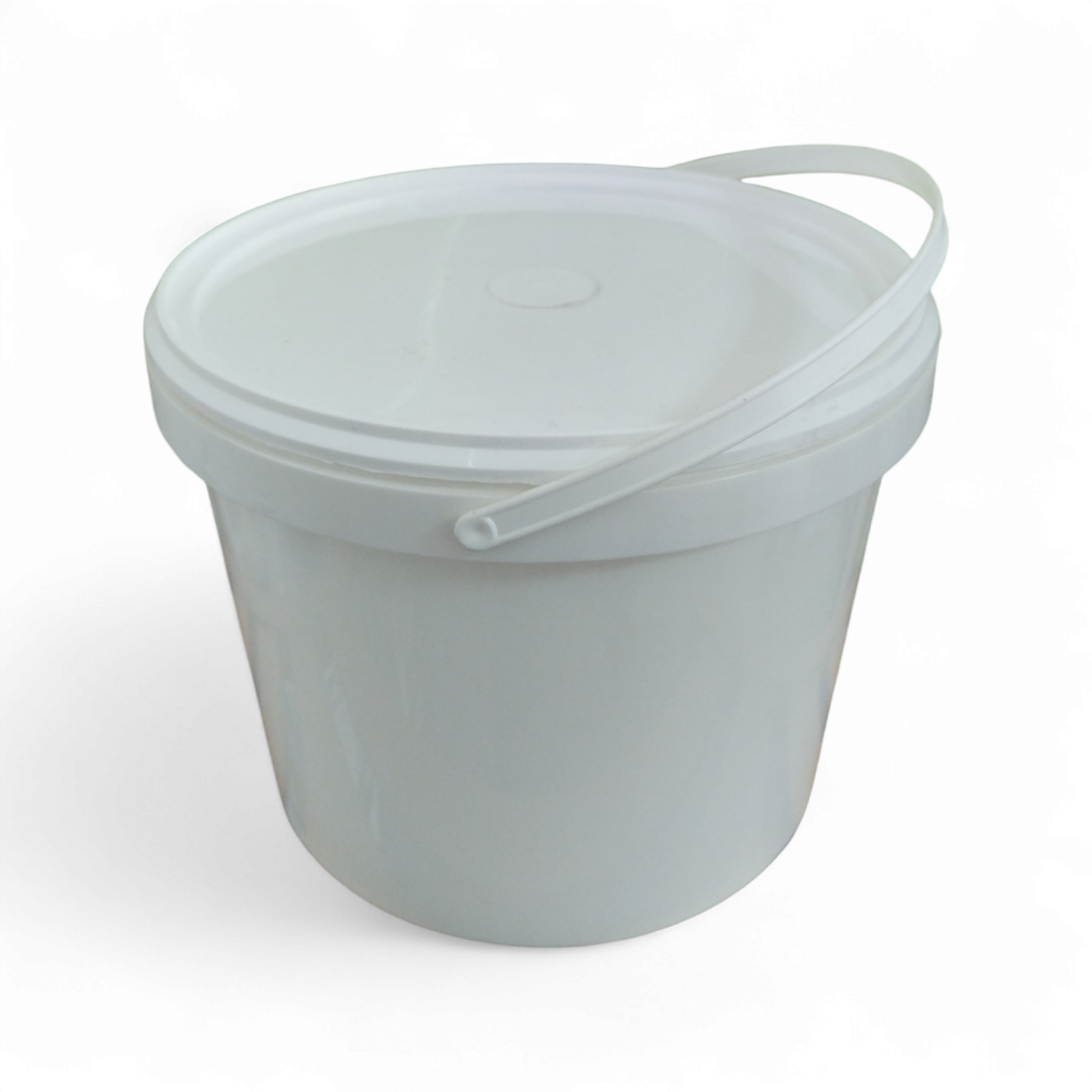 Barattolo + Tappo Bianco In Plastica Da Lt 5