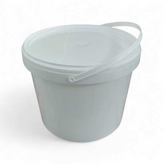 Barattolo + Tappo Bianco In Plastica Da Lt 5