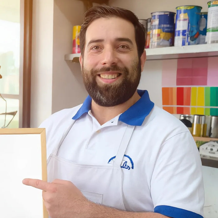Giuseppe Pirrello, Macchinista tintometro di Colori&Vernici