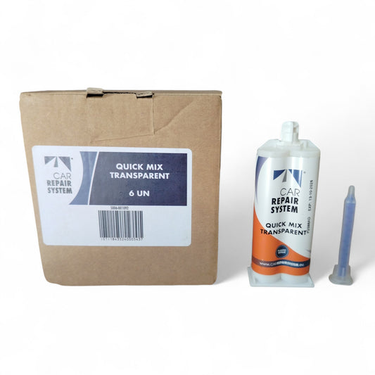 CRS QUICK MIX TRASPAREST 50 ML Sigillante Bicomponente per Plastiche (3 minuti)