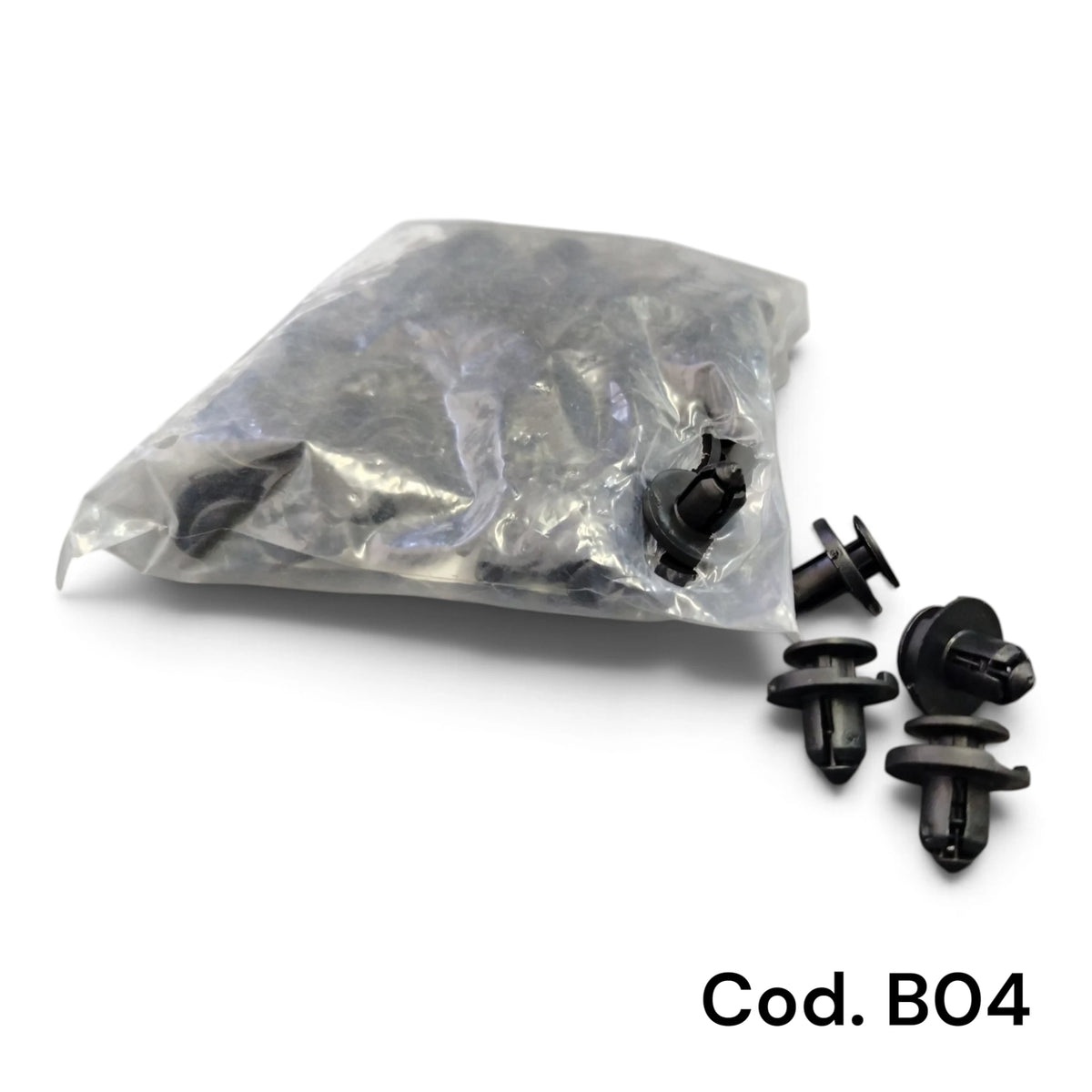 Clip Di Fissaggio Automatico Per Auto 50 Pezzi Mm 10 X 8 Diam.