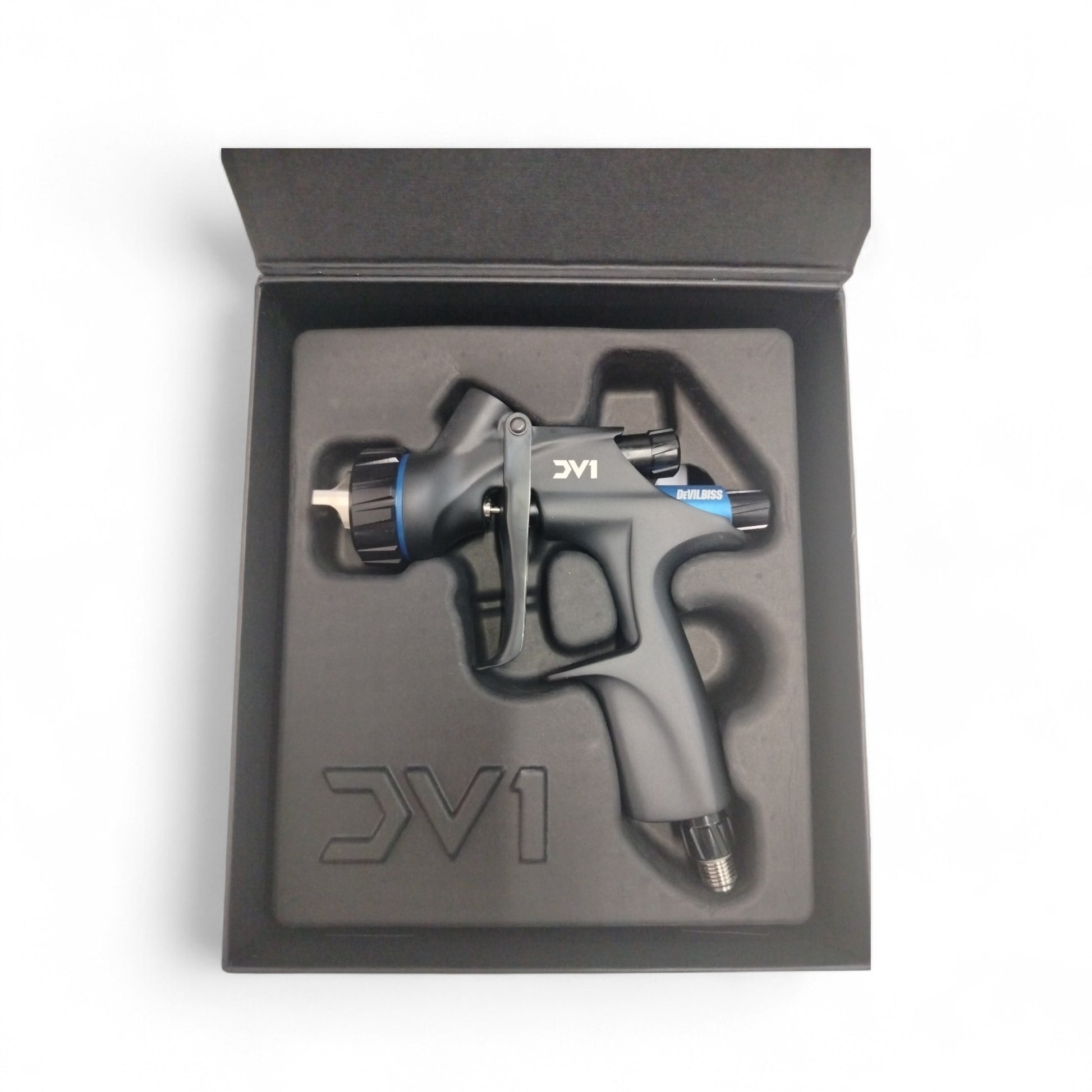 DEVILBISS AEROGRAFO BASECOAT DV1 HVLP PLUS 1,3 mm SENZA TAZZA