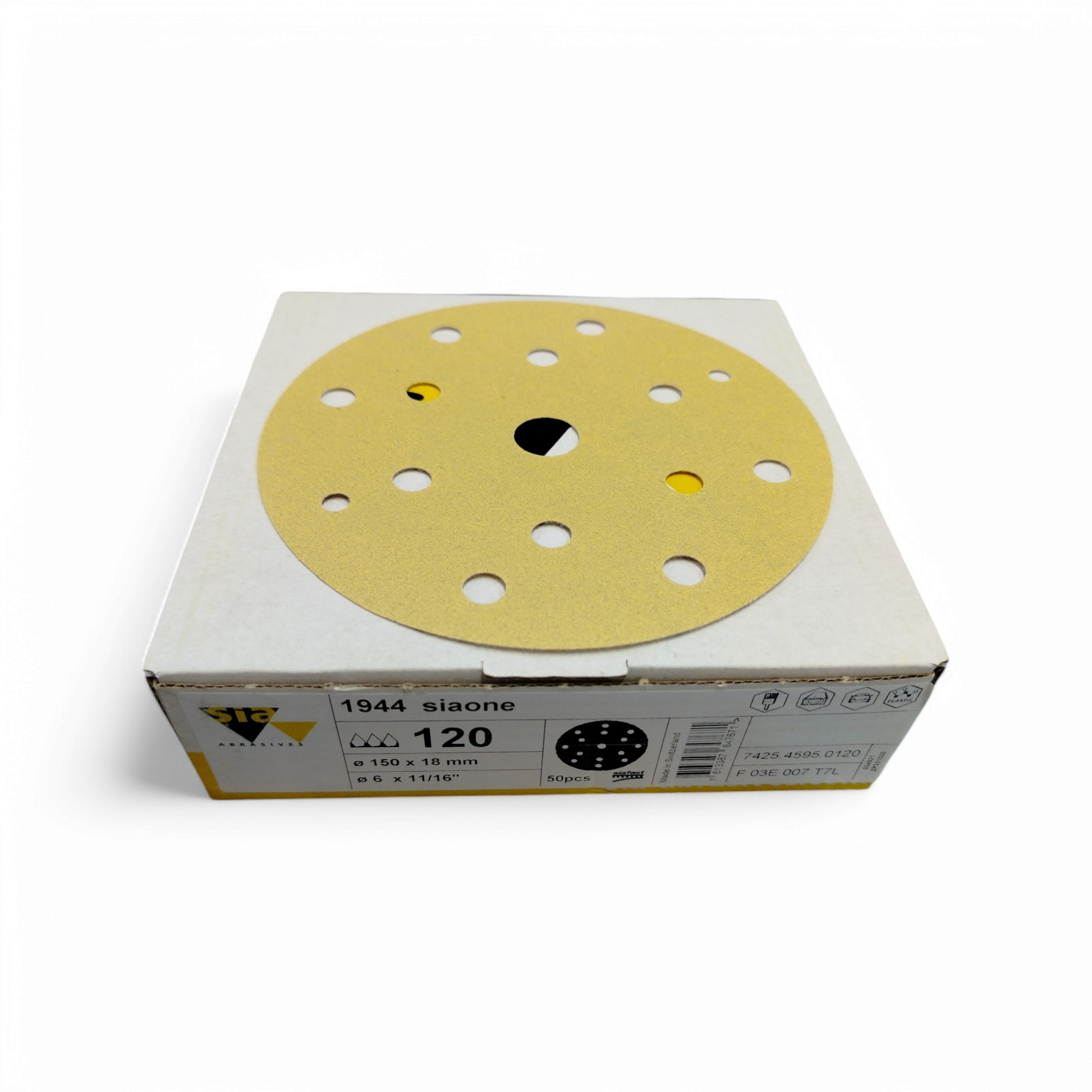 Dischi Abrasivi Velcro ø150 P 120