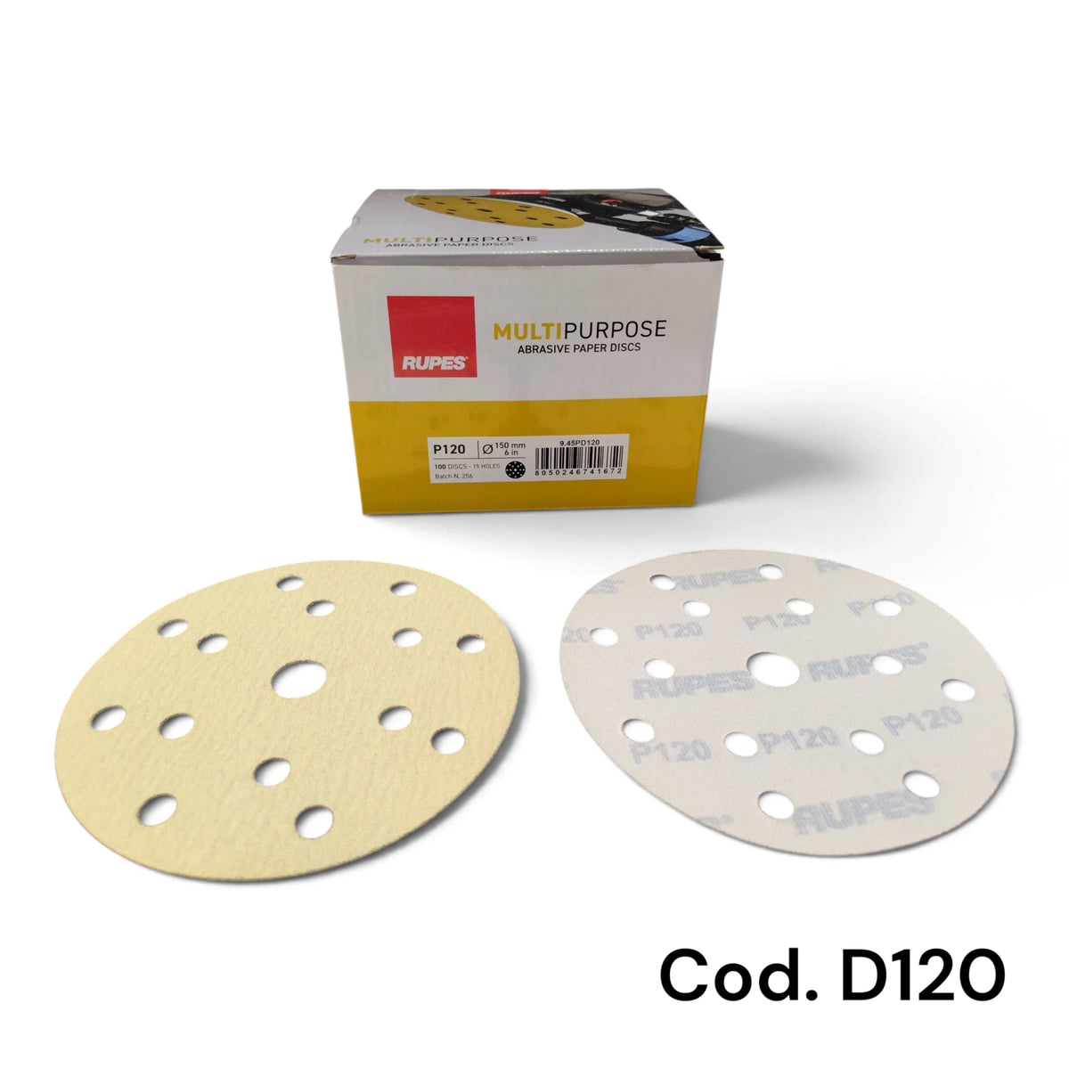 Dischi Abrasivi Velcro 150 P 120