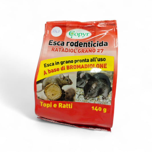 Esca a Fiocco di Grano per Topi 140 g 