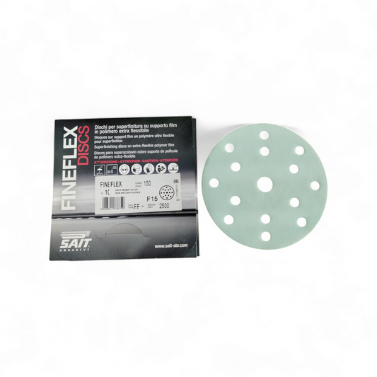 Film-Vel-Ff Fineflex Discs ø 150 15f  P 2500 Verde Acqua / Aquamarine