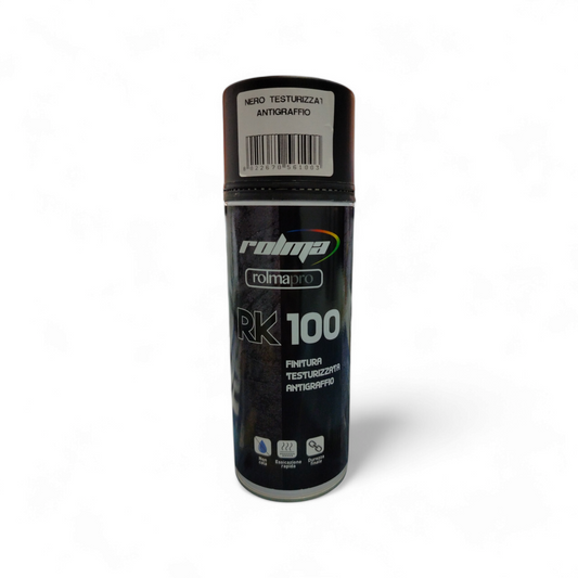 Rolma Bomboletta Rk100 Finitura Nero Opaco Testurizzato 400 Ml