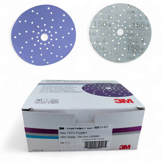 3m Dischetti Viola Multiforati P 150