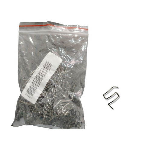 Graffette 746001 - Professionali Grecate - 100 Pezzi