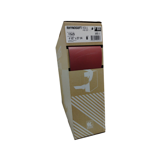 Indasa Rhynosoft Con Pretaglio 115mm X 25m P 800