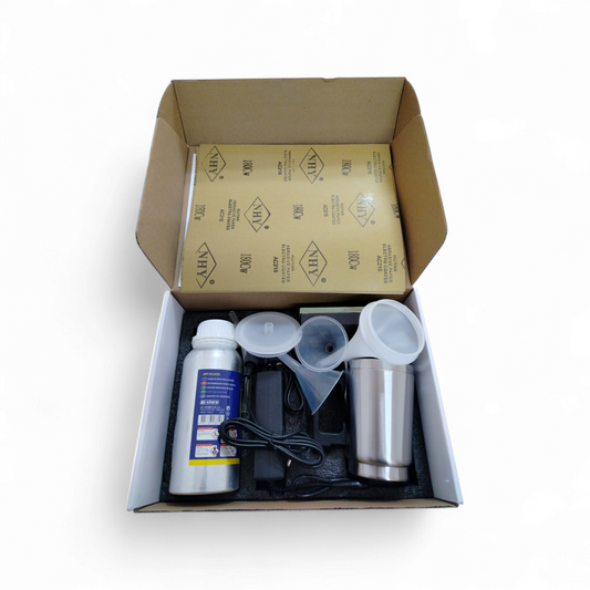Kit Rinnova Fanali Polimeri 800grl + Nastro 15mm + Tassello + Fogli Abrasivi + Tazza