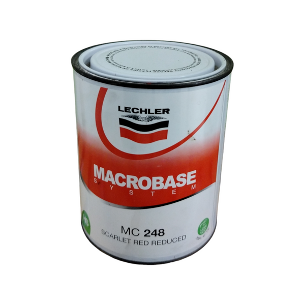 Lechler Macrobase Scarlet Red Reduced Mc248 Lt 1