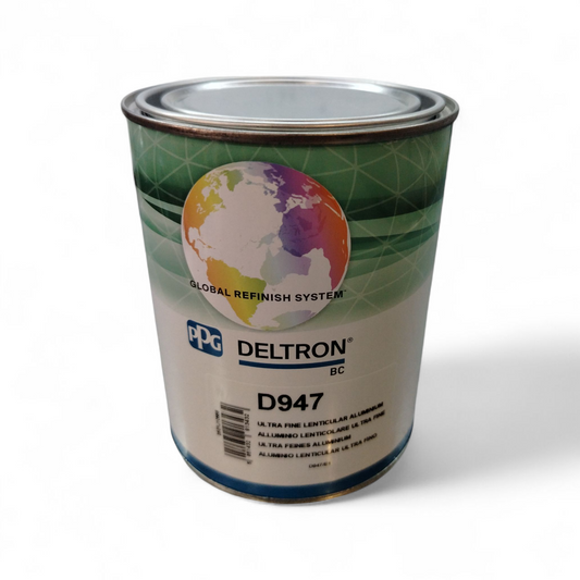 PPG D947 Deltron Base Opaca Alluminio Lenticolare Ultra Fine