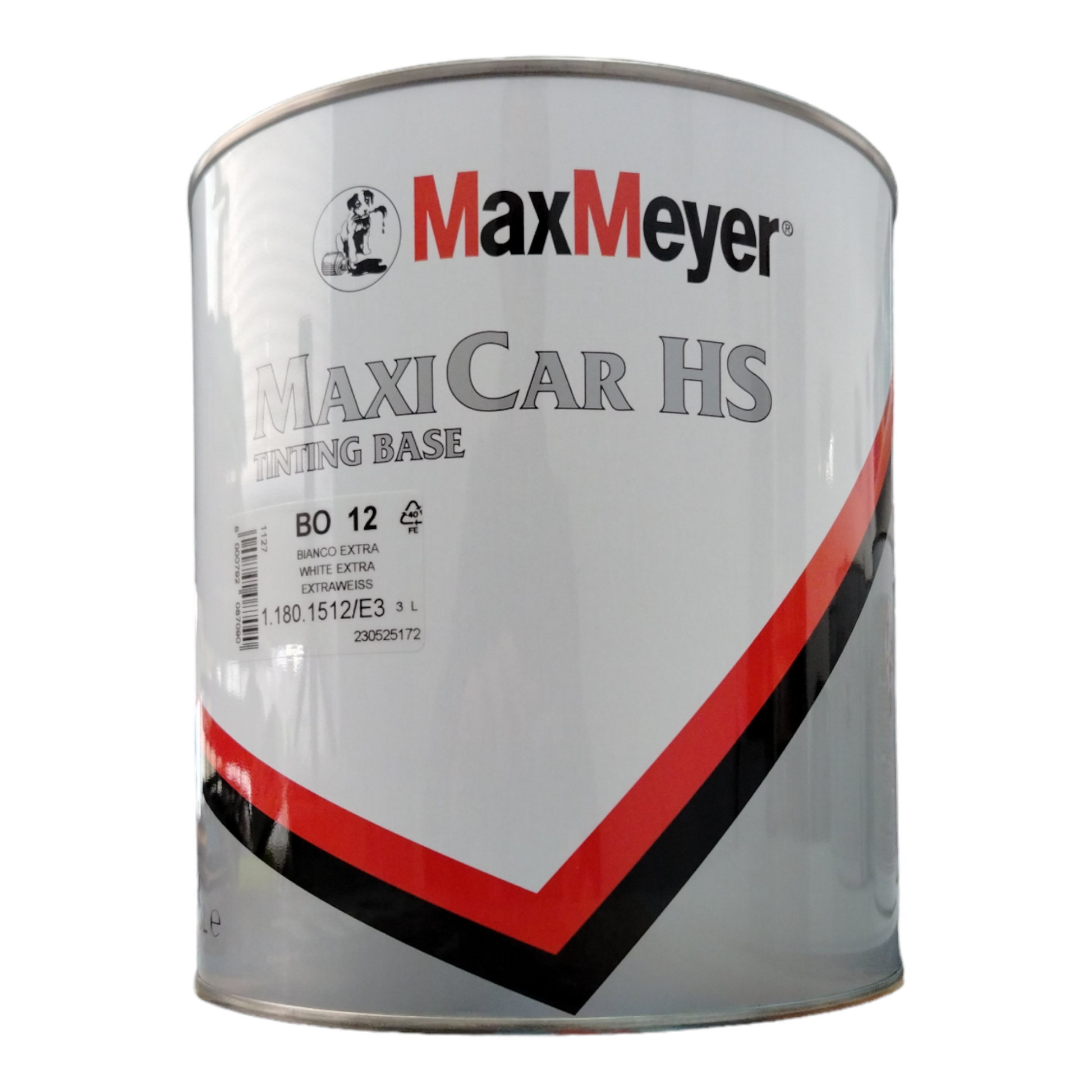 Maxicar Hs Bo 12 Bianco Extra Coprente Da Lt 3