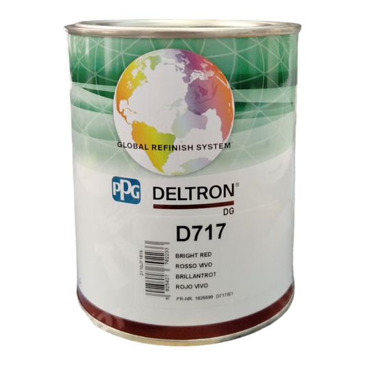 PPG Deltron Pastello lucido diretto D717 Rosso Vivo  LT 1