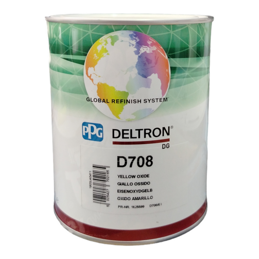 PPG Deltron Pastello lucido diretto D708 Giallo Ossido LT 1