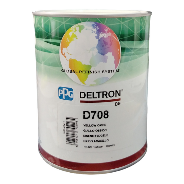 PPG Deltron Pastello lucido diretto D708 Giallo Ossido LT 1