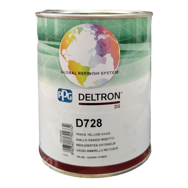 PPG Deltron Pastello lucido diretto D728 Giallo Ossido Ridotto LT 1