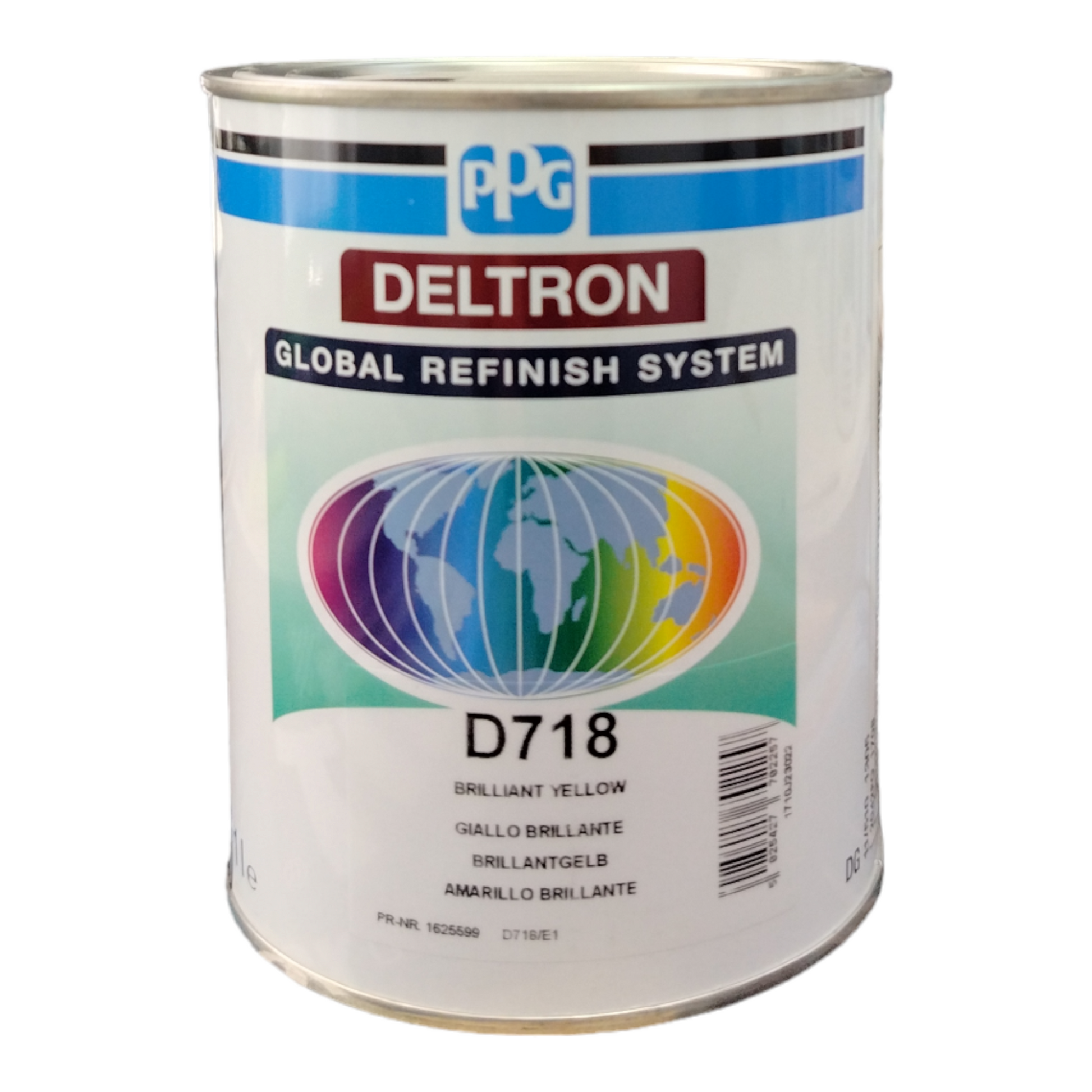 PPG Deltron Pastello lucido diretto D718 Giallo Brillante LT 1