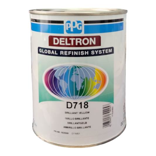 PPG Deltron Pastello lucido diretto D718 Giallo Brillante LT 1