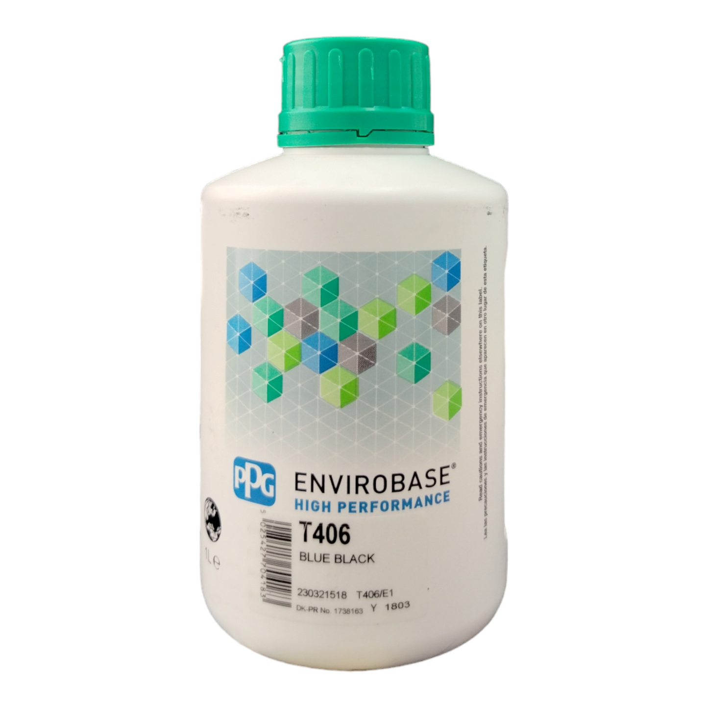 PPG Envirobase T406 Nero Bluastro Lt 1