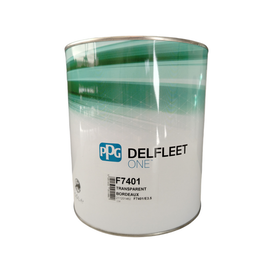 PPG F7401 Transparent Bordeaux Delfleet One lt. 3,5