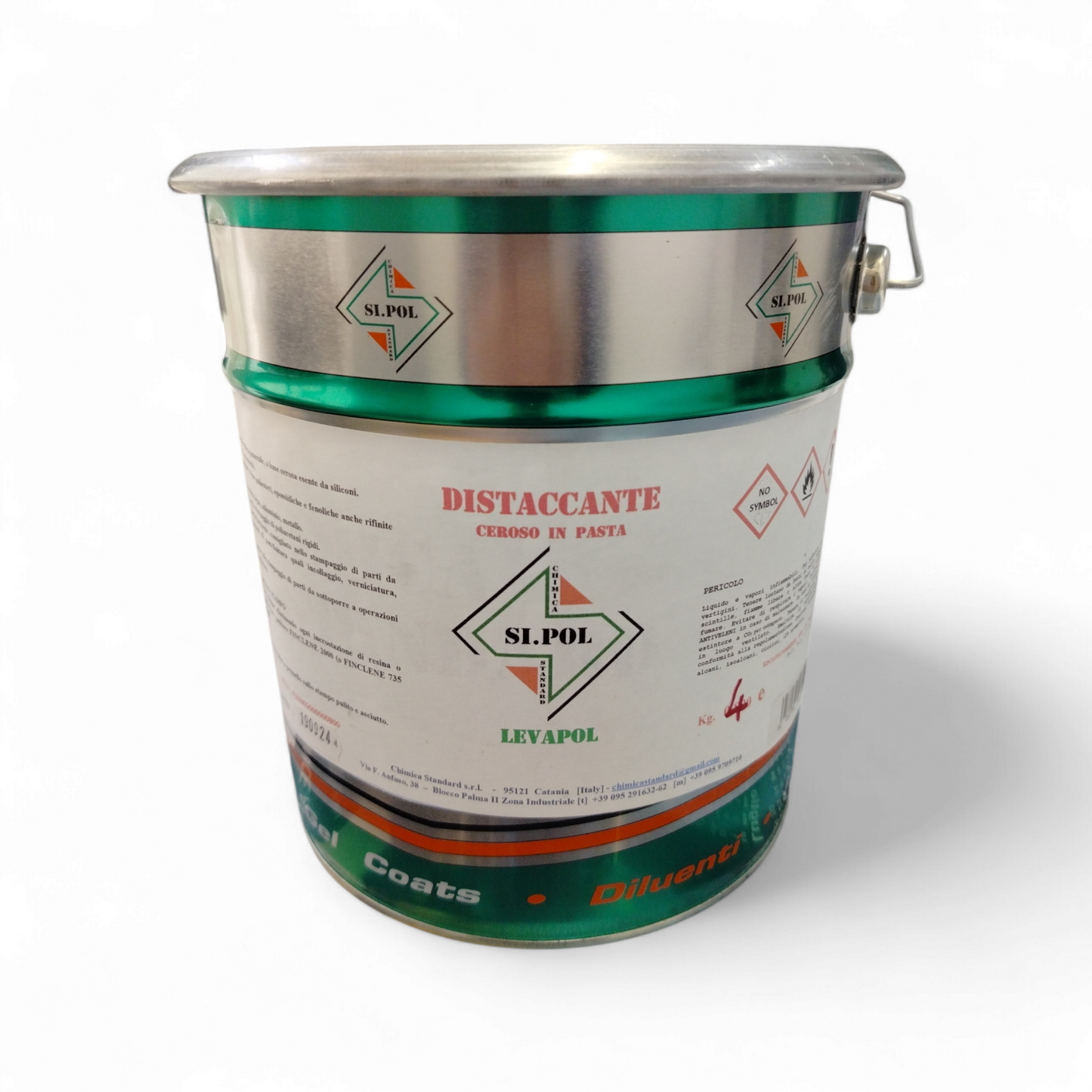 Levapol Distaccante Ceroso In Pasta Kg 4