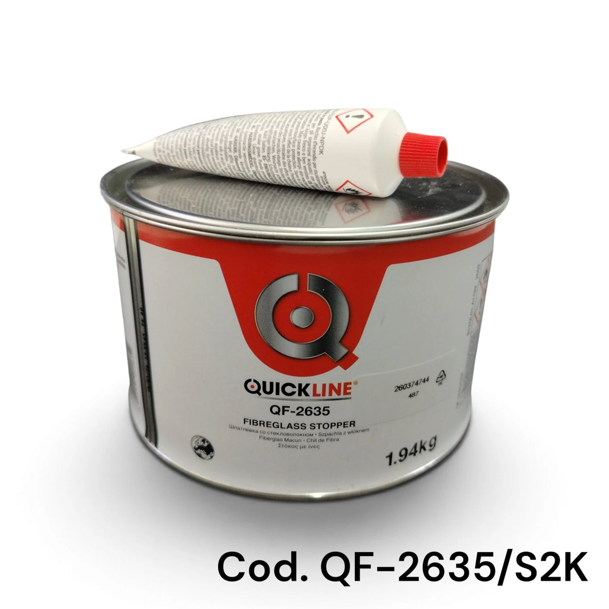 Quickline 2635 Vetro Resina Kg 2
