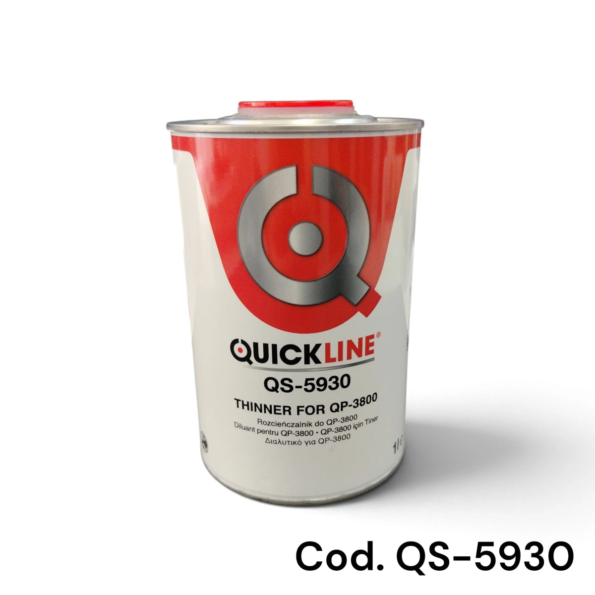 Quickline 5930 Diluente Per Stucco Poliestere 3800 Lt 1