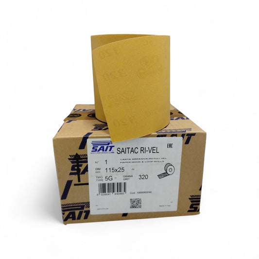 RI SAITAC VEL 115mm X 25mt P 320